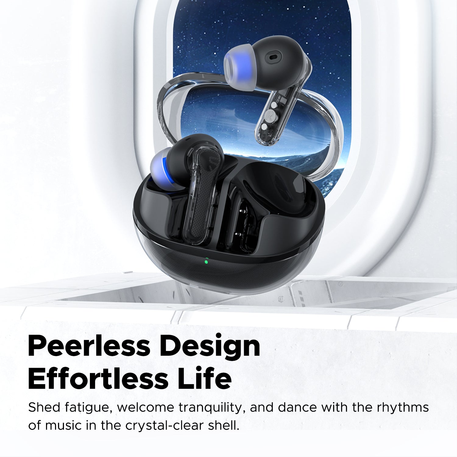 SoundPEATS Clear Wireless Earbuds - TechBuy.Shop