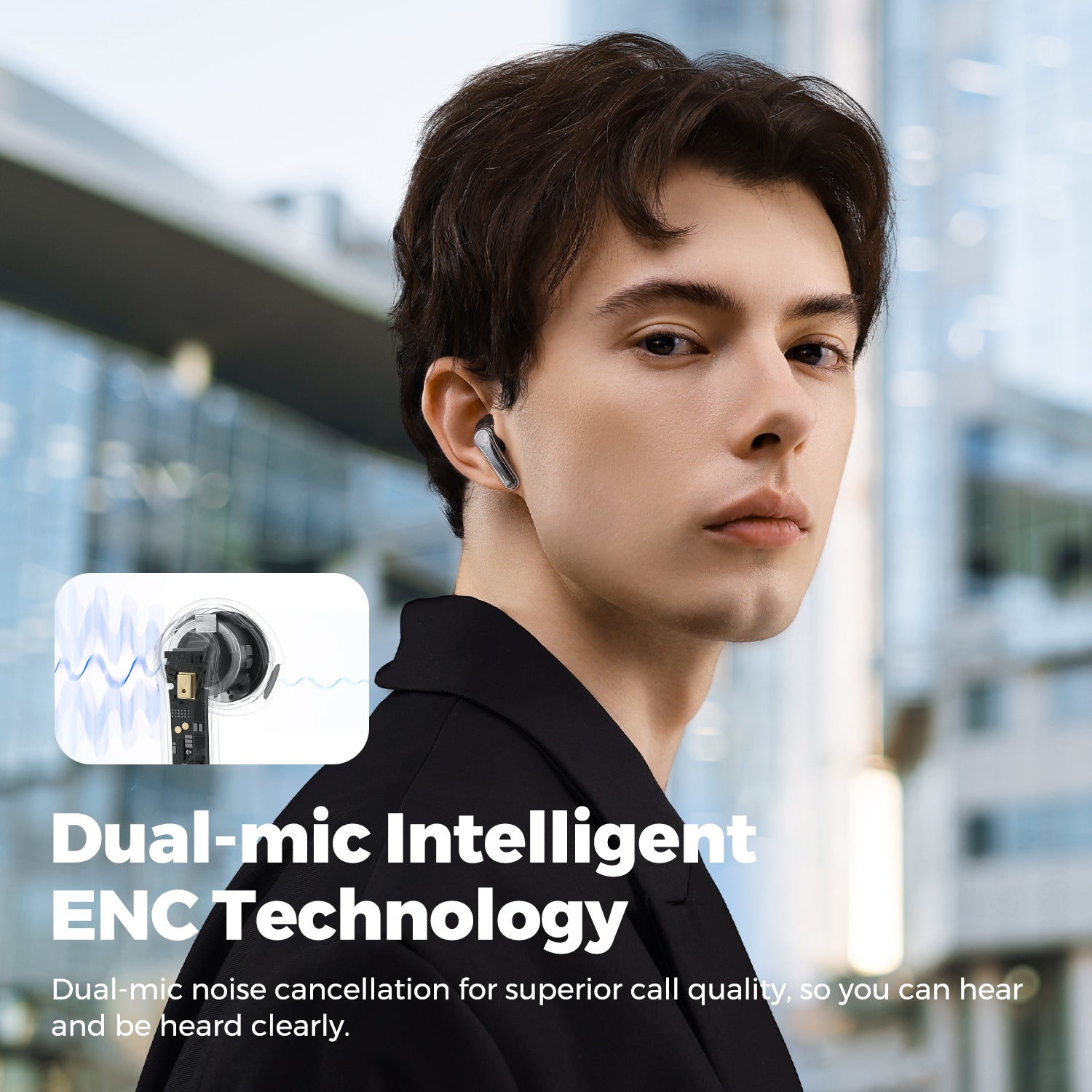 SoundPEATS Clear Pods Wireless Earbuds